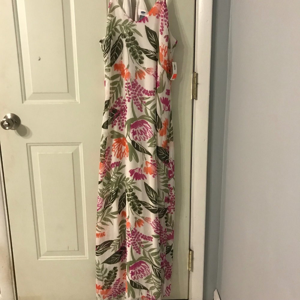 Old Navy Tropical Print Maxi Dress - NWT!